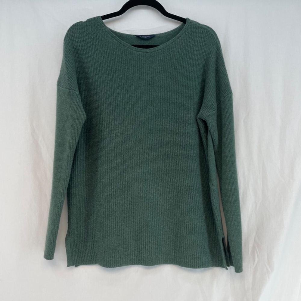 Denver Hayes Long Sleeve Sweater Green Heavyweight Women’s Size Large